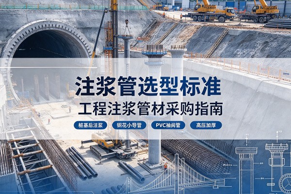 江州注浆管选型标准