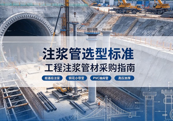 江州注浆管选型标准